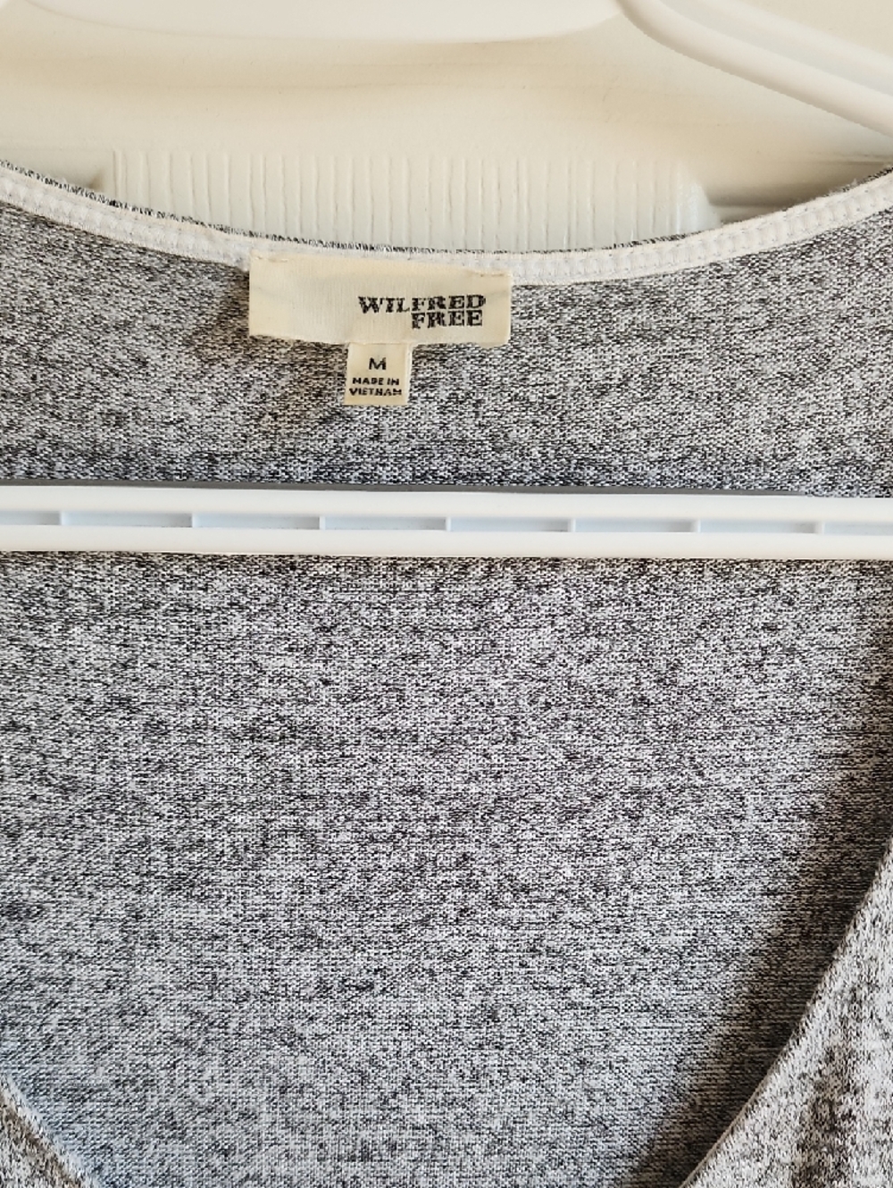 Wilfred Gray Scoop-Neck Longline Tunic Womens M - Picture 3 of 8